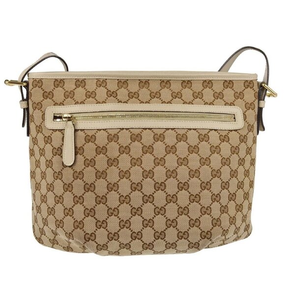 Gucci Beige GG Shoulder Bag - Picture 1 of 10